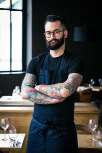 François-Xavier Ferrol, nouveau chef des cuisines du restaurant Pirouette
