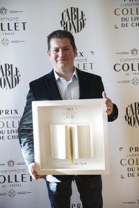 Frédéric Doucet remporte le Prix Champagne Collet du livre de chef 2016