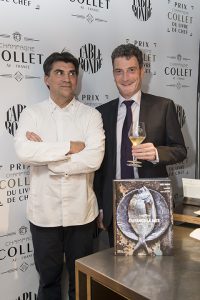 Huitième dîner pour le Prix Champagne Collet du Livre de Chef avec Gaël Orieux