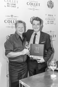 Dîner de clôture du Prix Champagne Collet du Livre de Chef avec Jean-Yves Schillinger