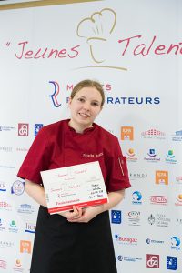 Natacha Morin remporte la 3e phase qualificative du concours Jeunes Talents Maîtres Restaurateurs 2018