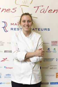 Clémence Perraut, en route pour la finale des Jeunes talents Maîtres Restaurateurs