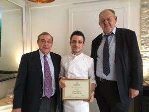 L’Académie Internationale de la Gastronomie décerne le prix du chef de l&rsquo;avenir à Laurent Magnin