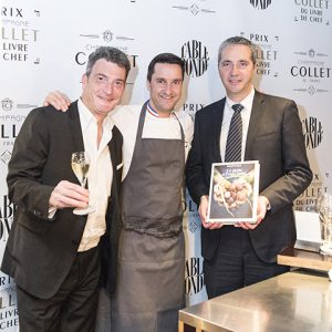 Retour sur le neuvième dîner pour le Prix Champagne Collet du Livre de Chef avec Philippe Mille