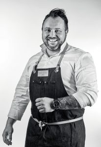 Matthieu Dupuis Baumal, chef du restaurant du Château de la Gaude