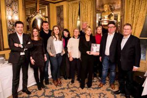 Frédéric Anton et Christelle Brua, lauréats du Prix Procope de la cuisine bourgeoise 2018