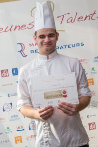 Samuel Garda-Flip se qualifie pour la finale du concours des Jeunes talents maîtres-restaurateurs