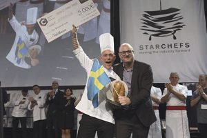 Le chef suédois Frederik Borgskog, vainqueur de la 4e chocolate chef competition (C3)