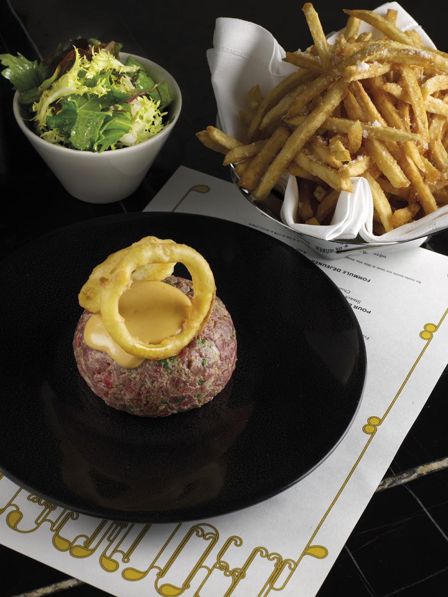 Pointe de filet de bœuf – Hachée au couteau – En tartare