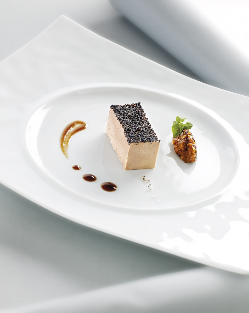 Lingot de foie gras d’oie au beraweka
