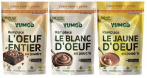 Yumgo® lance ses œufs végétaux en petit format