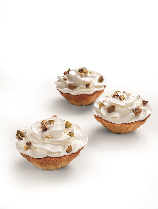 Tarte pistache fleur d’oranger