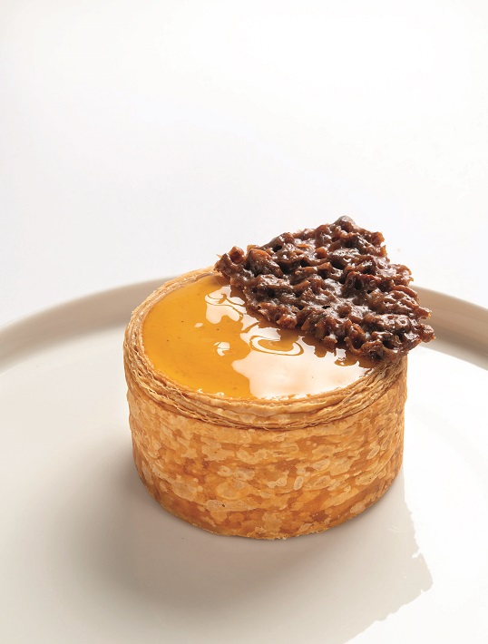 Tarte à la crème brûlée