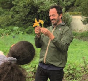 Romain Meder, parrain de L’École Comestible