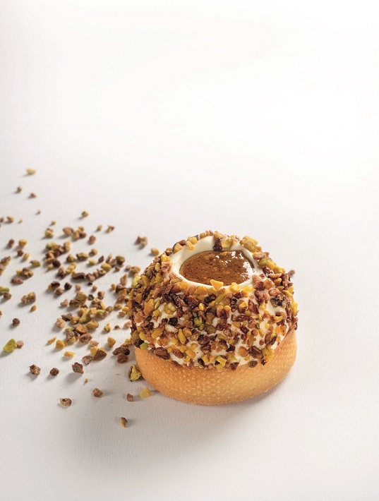 Tarte pistache fleur d’oranger
