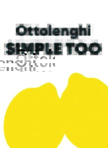 La cuisine facile selon Ottolenghi