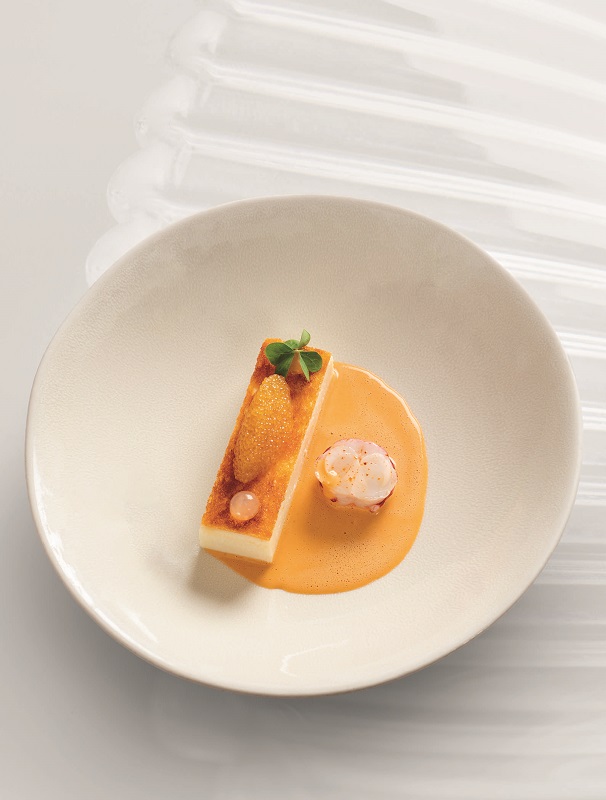 Pain de brochet croustillant au homard