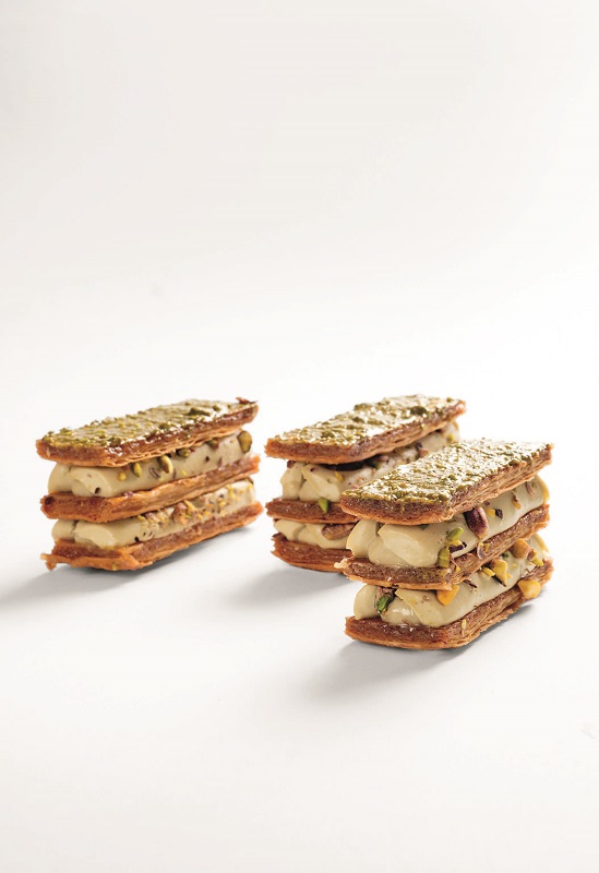 Millefeuille Pistache